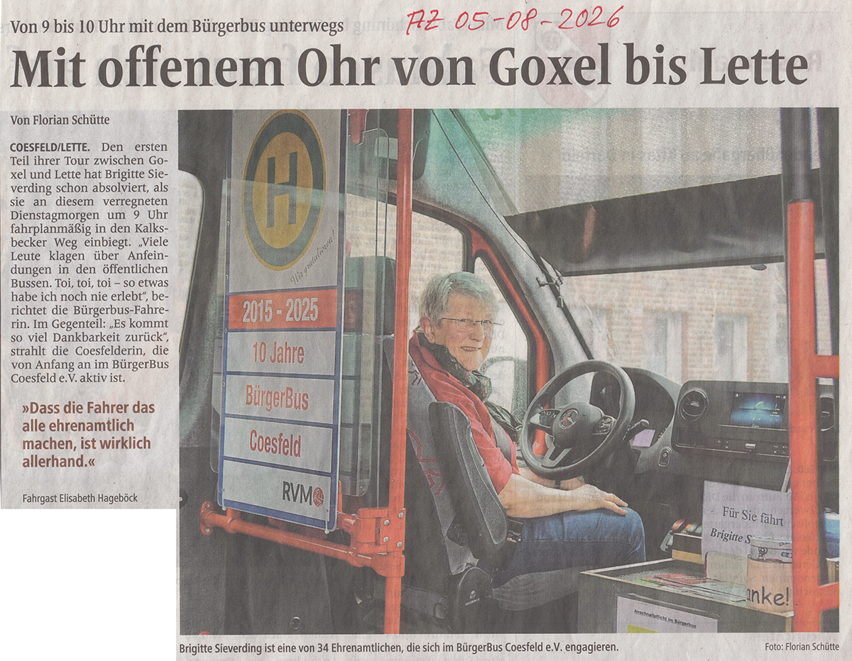2026 08 05 AZ Bericht BuergerBus von Goxel nach Lette 0001